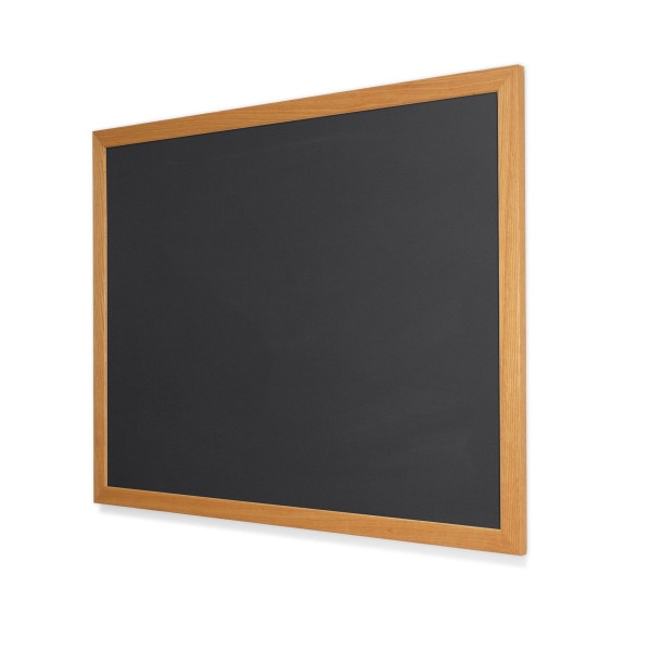 Gray Chalkboard w red oak no tray